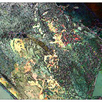 Glitch Art Numérique • Data Bending Screen Shot • 2019