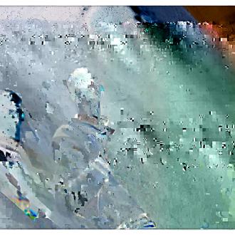 Glitch Art Numérique • Data Bending Screen Shot • 2019