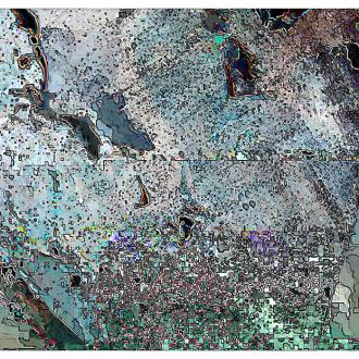 Glitch Art Numérique • Data Bending Screen Shot • 2019